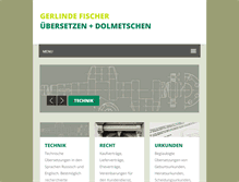 Tablet Screenshot of fischer-uebersetzungen.eu